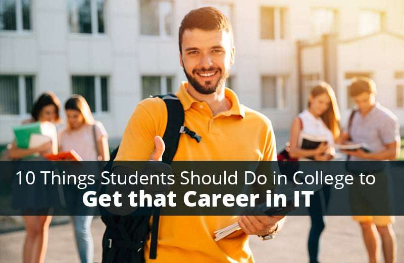 Get that career in it