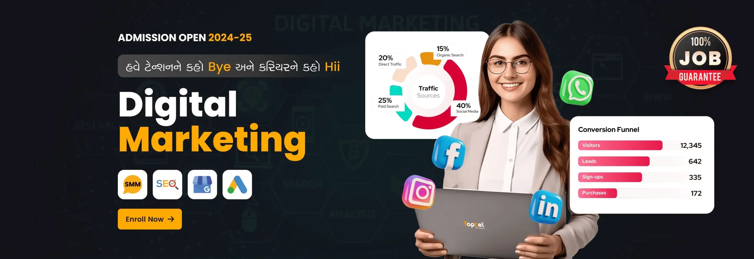Digital marketing online training surat